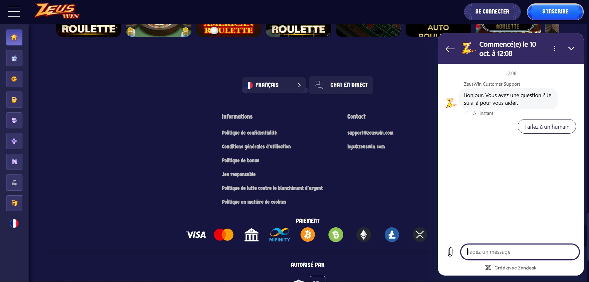 zeuswin support client zeuswin support client